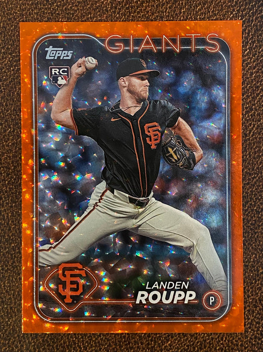 Landen Roupp - 2024 Topps Update - Orange Foil /299 - Giants