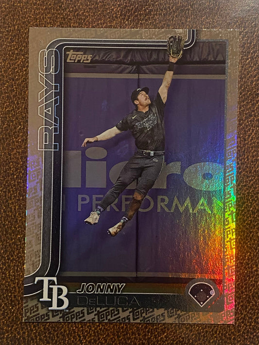 Jonny DeLuca - 2025 Topps Series 2 - Fanatics Exclusive Topps Foil Border - Rays