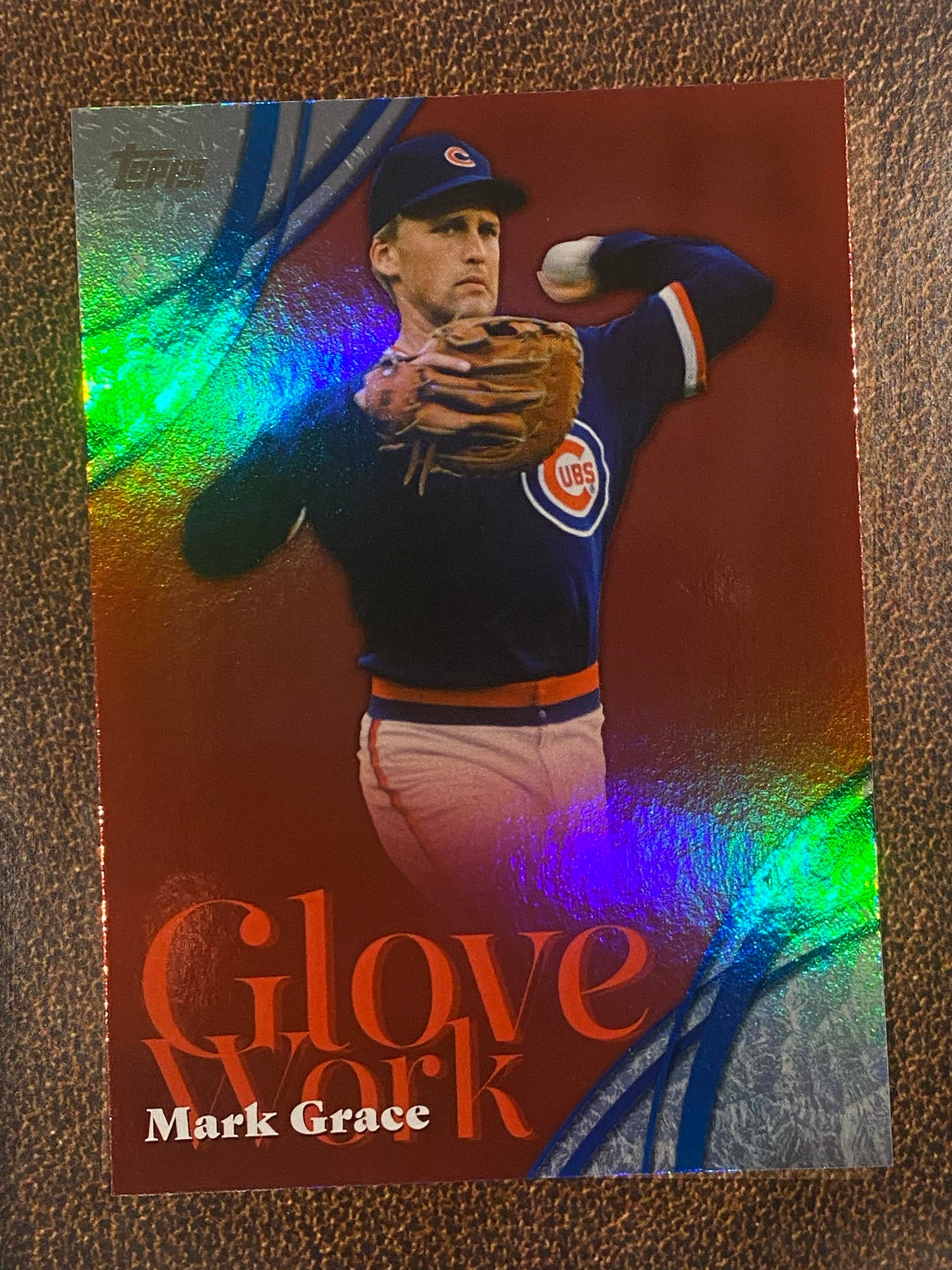 Mark Grace - 2026 Topps Series 2 - Glove Work - Cubs