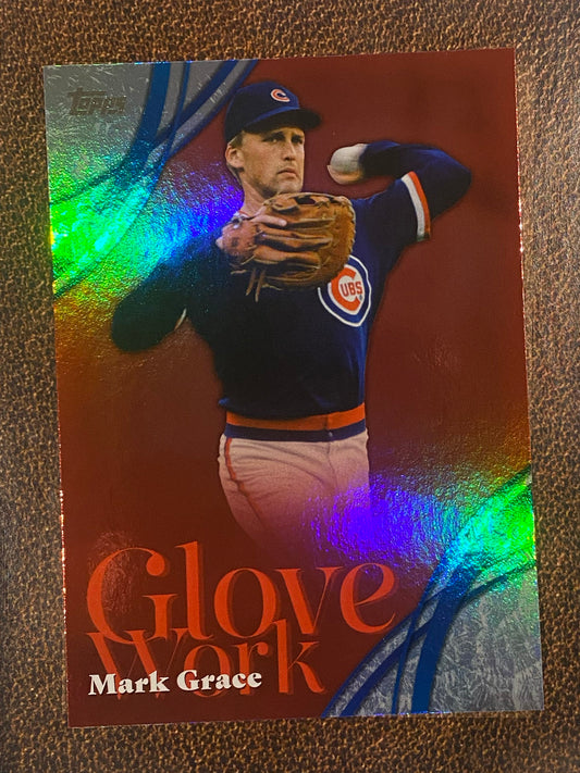 Mark Grace - 2026 Topps Series 2 - Glove Work - Cubs