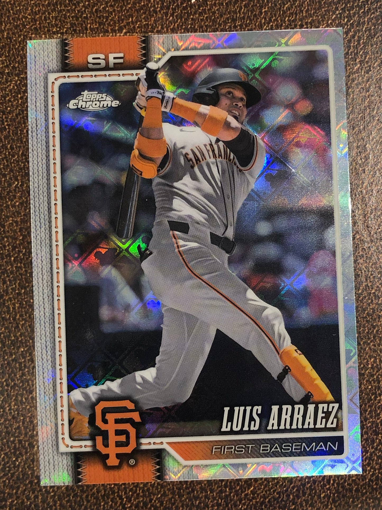 Luis Arraez - 2026 Topps Chrome Logofractor - Base Logofractor - Giants