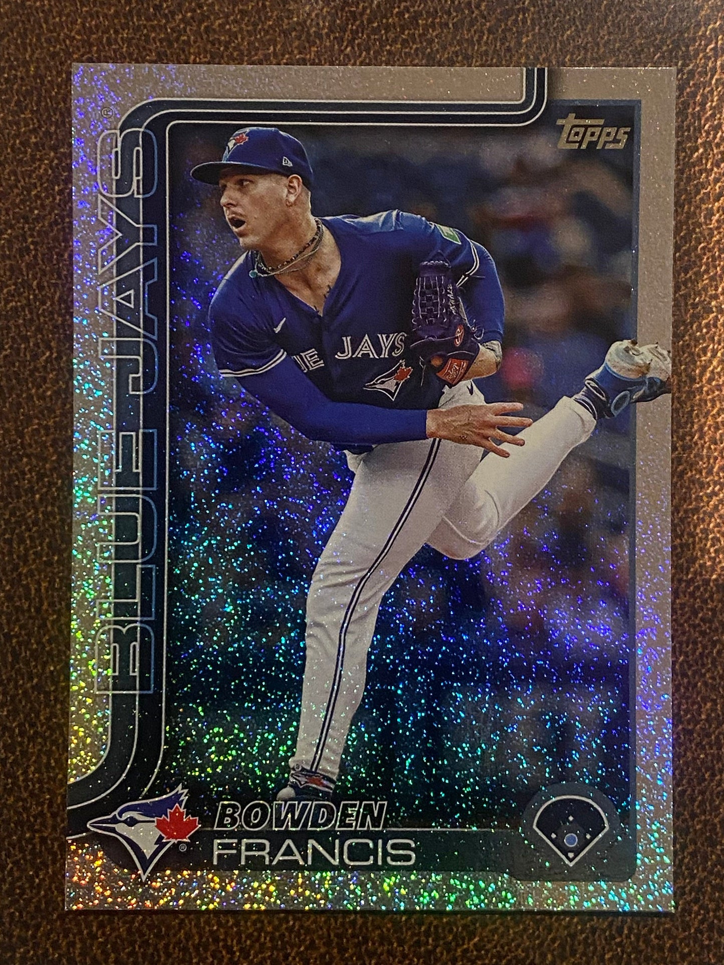 Bowden Francis - 2025 Topps Series 2 - Sandglitter - Blue Jays