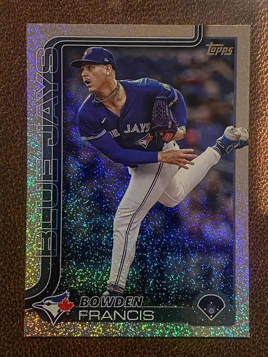 Bowden Francis - 2025 Topps Series 2 - Sandglitter - Blue Jays