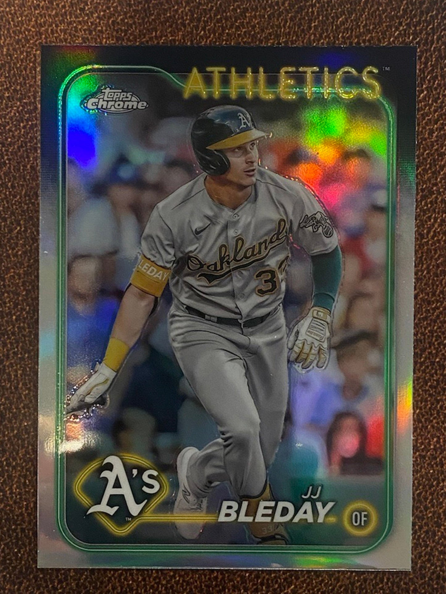 JJ Bleday - 2024 Topps Chrome - Refractor - Athletics