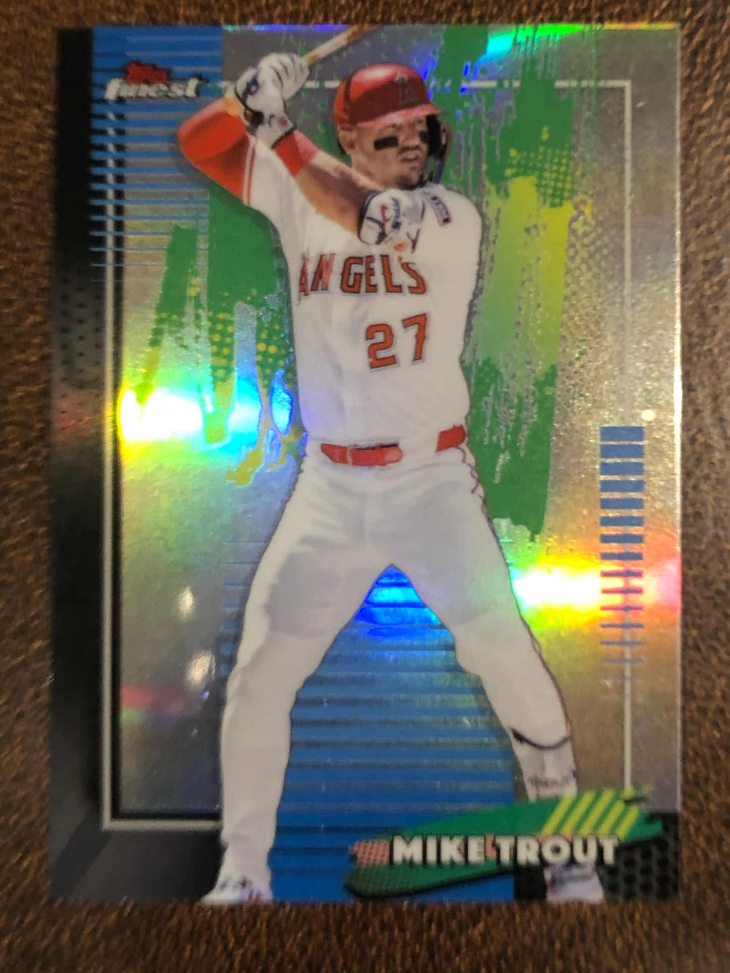 Mike Trout - 2026 Topps Finest - Common Refractor - Angels