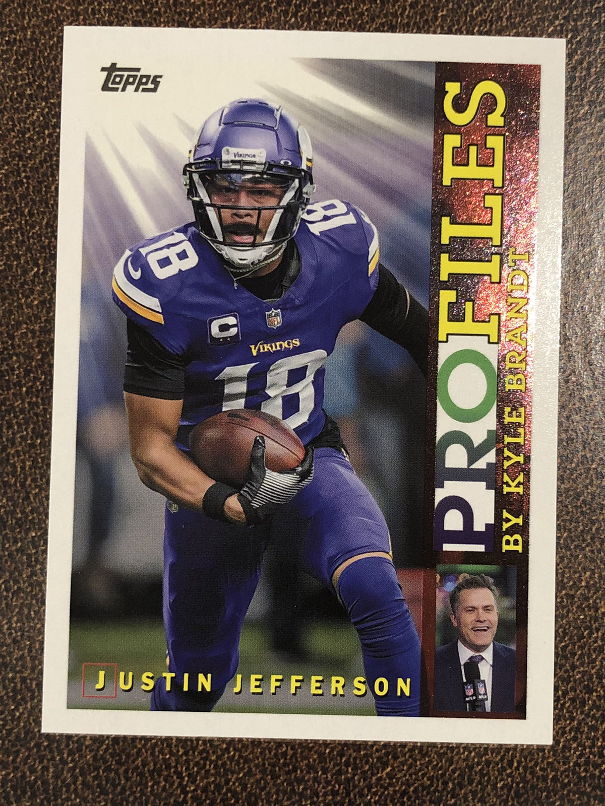 Justin Jefferson - 2026 Topps Flagship - Profiles Insert - Vikings