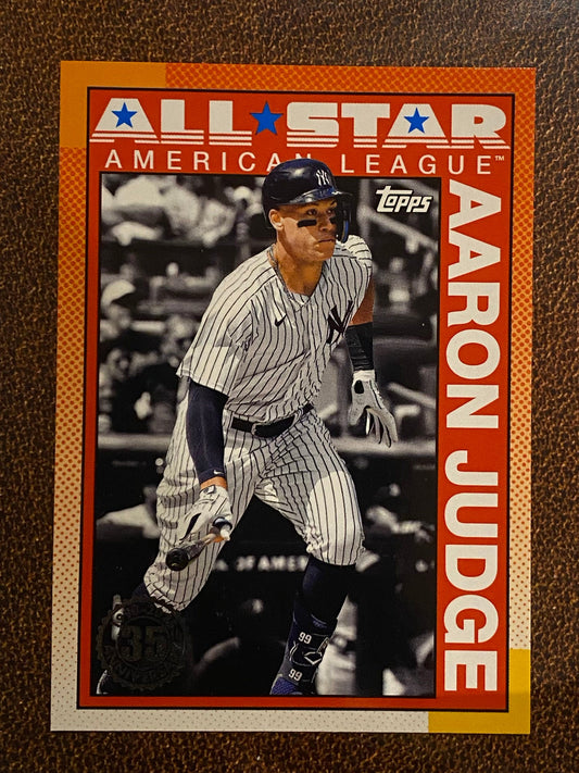 Aaron Judge - 2025 Topps Series 2 - 1990 All Star Insert - Yankees