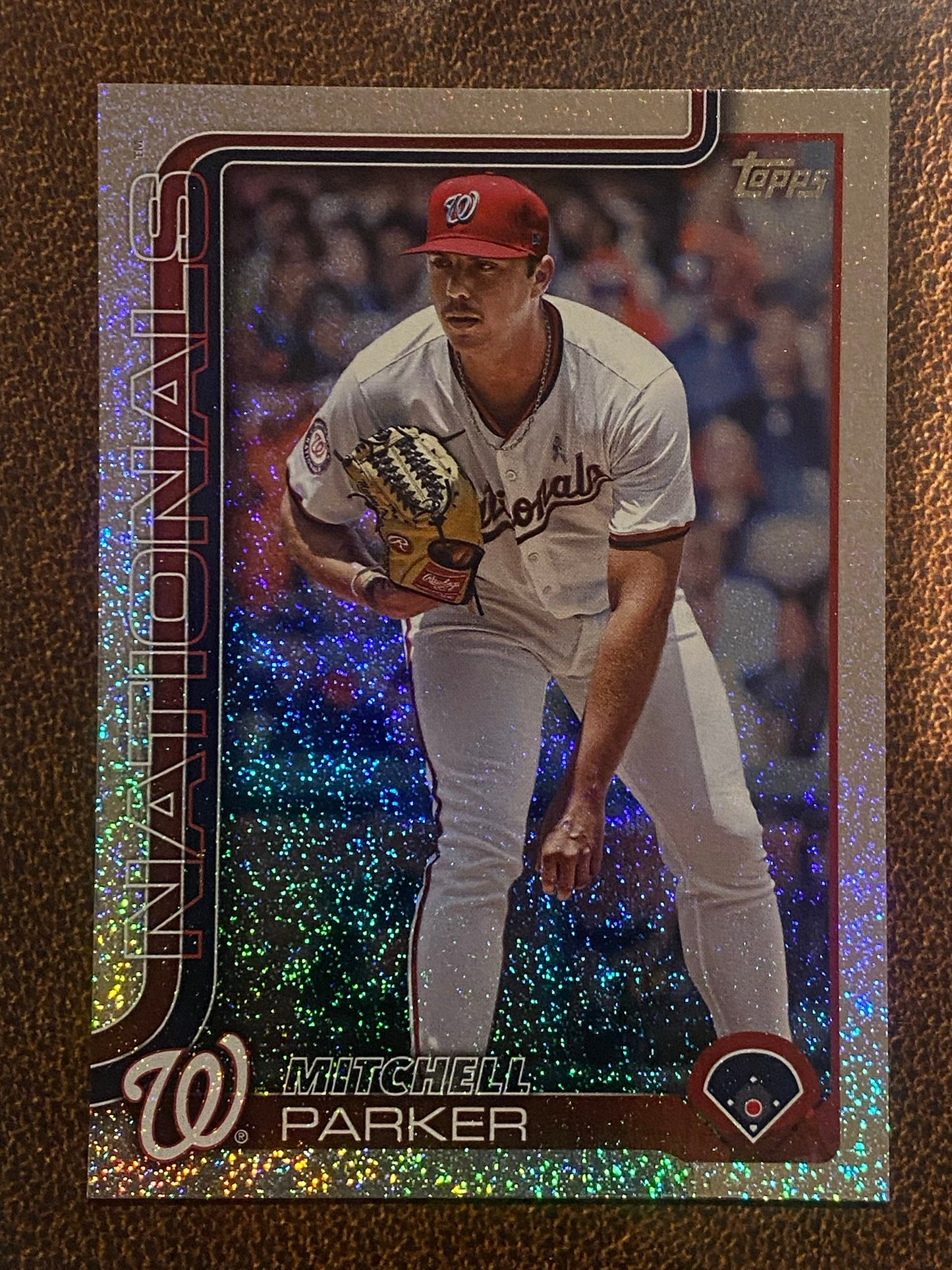 Mitchell Parker - 2025 Topps Series 2 - Sandglitter - Nationals
