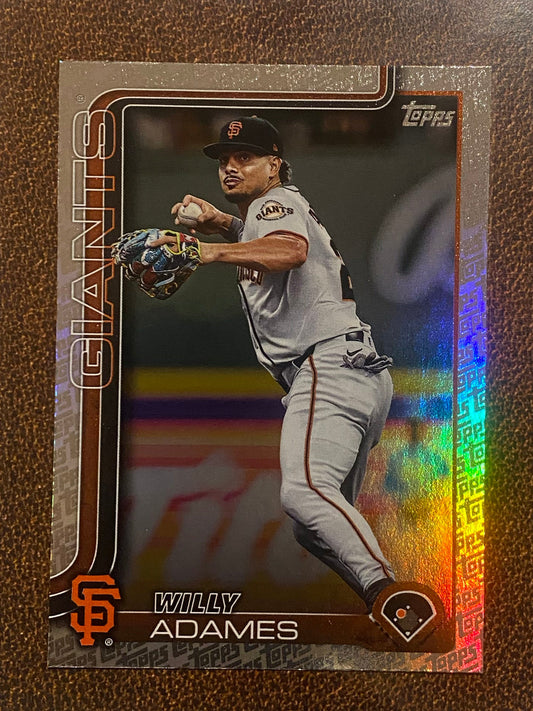 Willy Adames - 2025 Topps Series 2 - Fanatics Exclusive Topps Foil Border - Giants