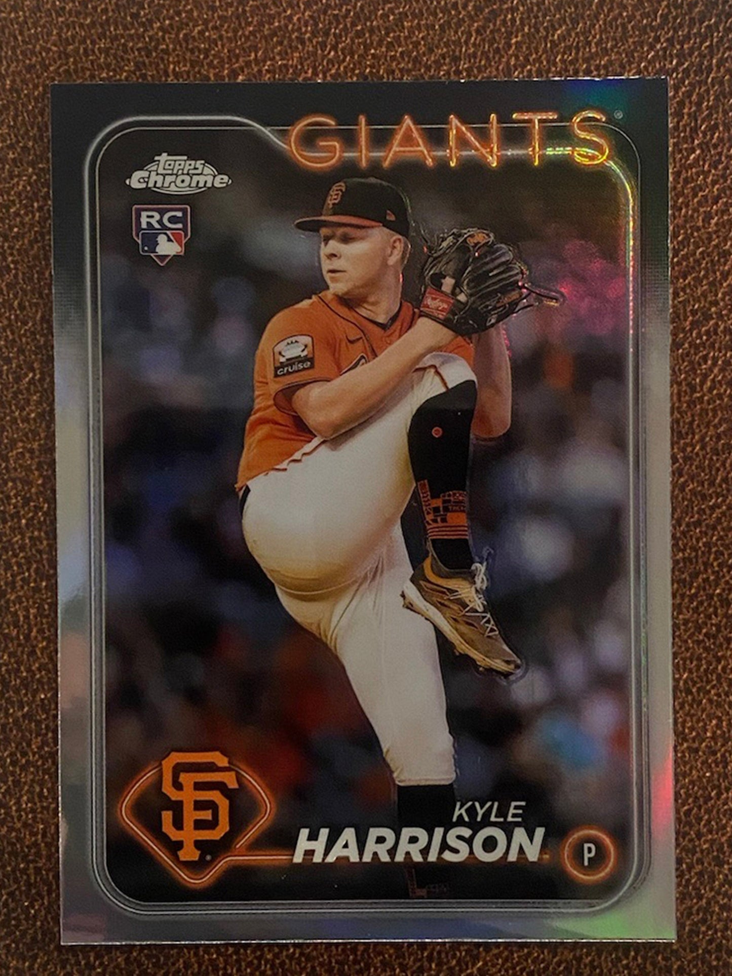 Kyle Harrison - 2024 Topps Chrome - Refractor - Giants