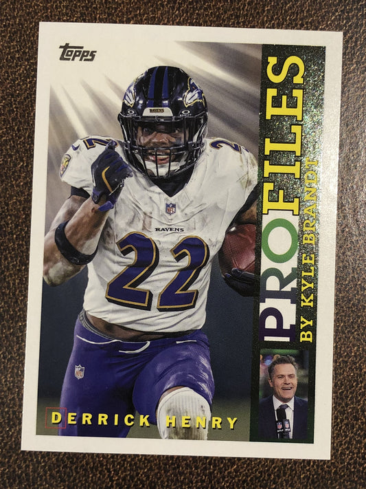 Derrick Henry - 2026 Topps Flagship - Profiles Insert - Ravens