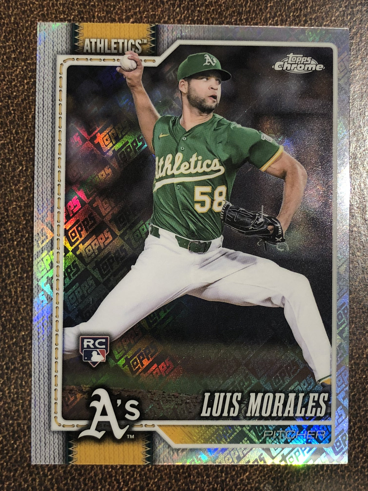 Luis Morales - 2026 Topps Chrome - Fanatics Topps Foil - Athletics