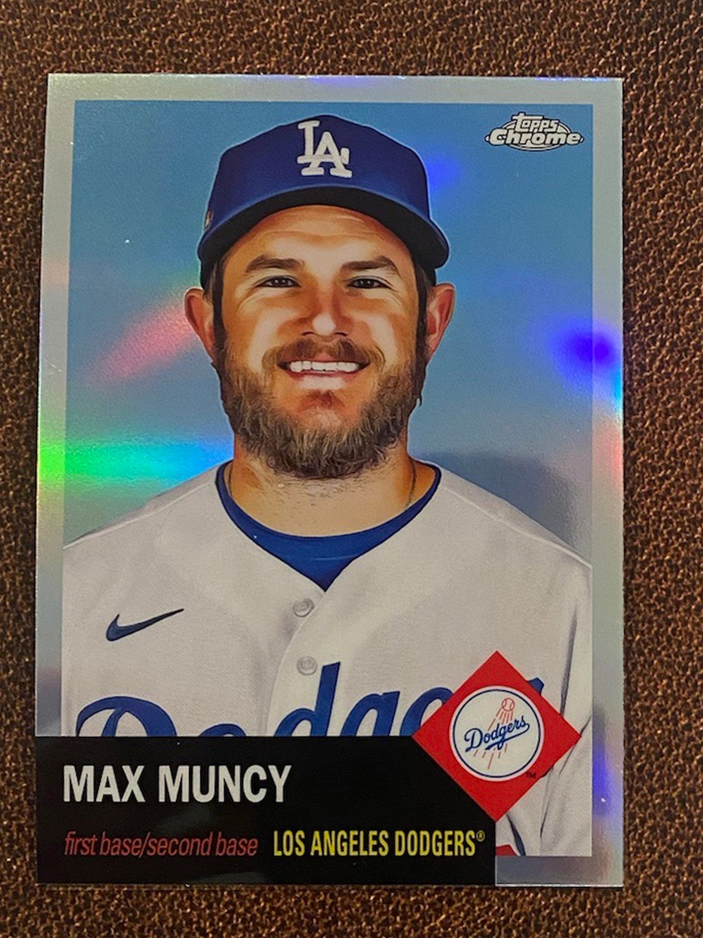 Max Muncy - 2022 Topps Chrome Platinum Anniversary - Refractor - Dodgers