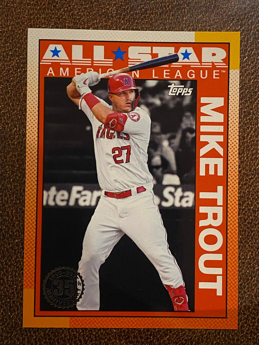 Mike Trout - 2025 Topps Series 2 - 1990 All Star Insert - Angels