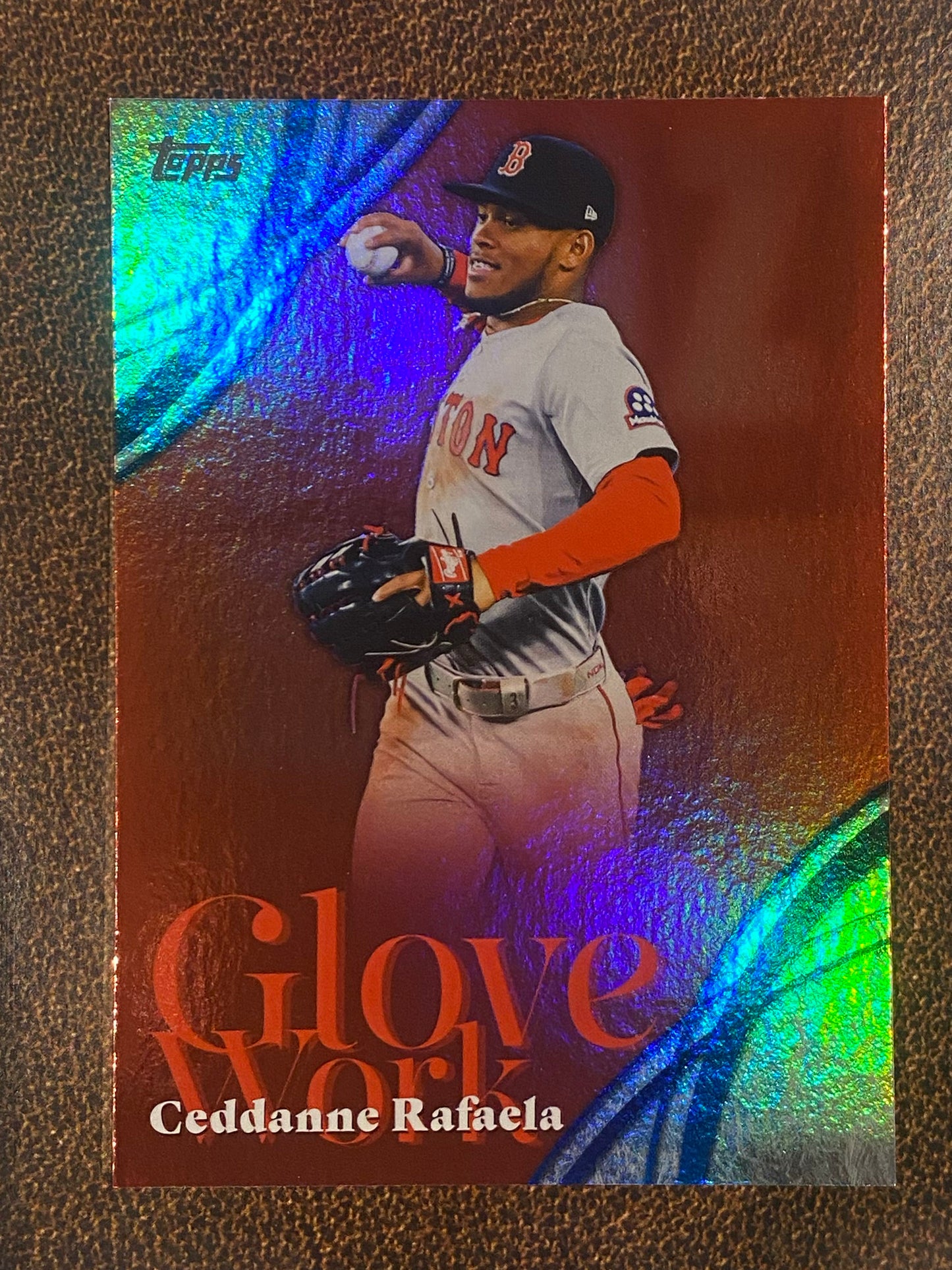 Ceddanne Rafaela - 2026 Topps Series 2 - Glove Work - Red Sox