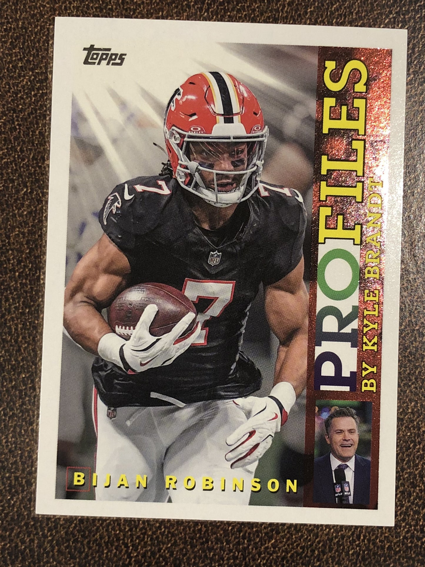 Bijan Robinson - 2026 Topps Flagship - Profiles Insert - Falcons