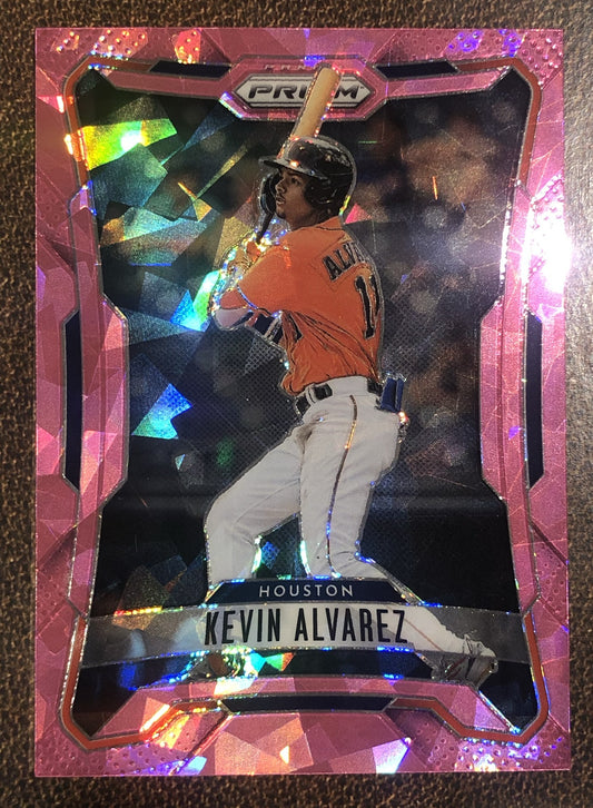 Kevin Alvarez - 2026 Panini Prizm - Pink Ice - Astros