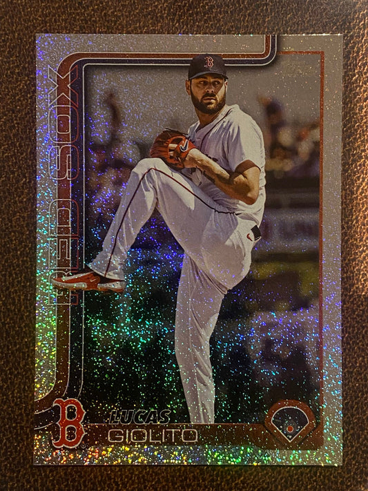 Lucas Giolito - 2025 Topps Series 2 - Sandglitter - Red Sox