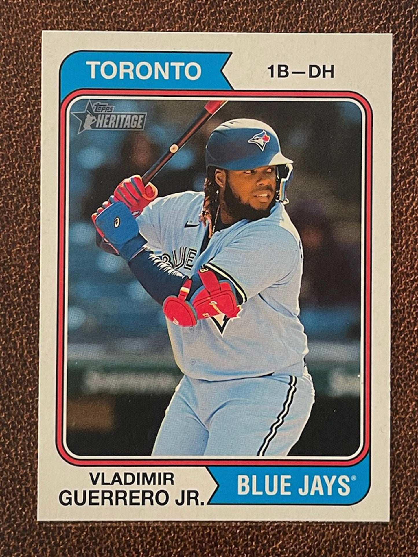 Vladimir Guerrero Jr. - 2023 Topps Heritage - Short Print - Blue Jays