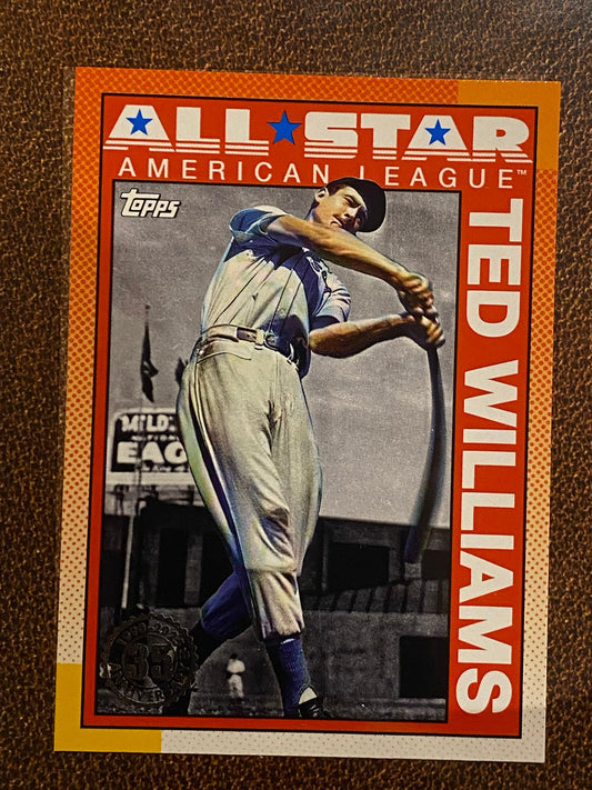Ted Williams - 2025 Topps Series 2 - 1990 All Star Insert - Red Sox