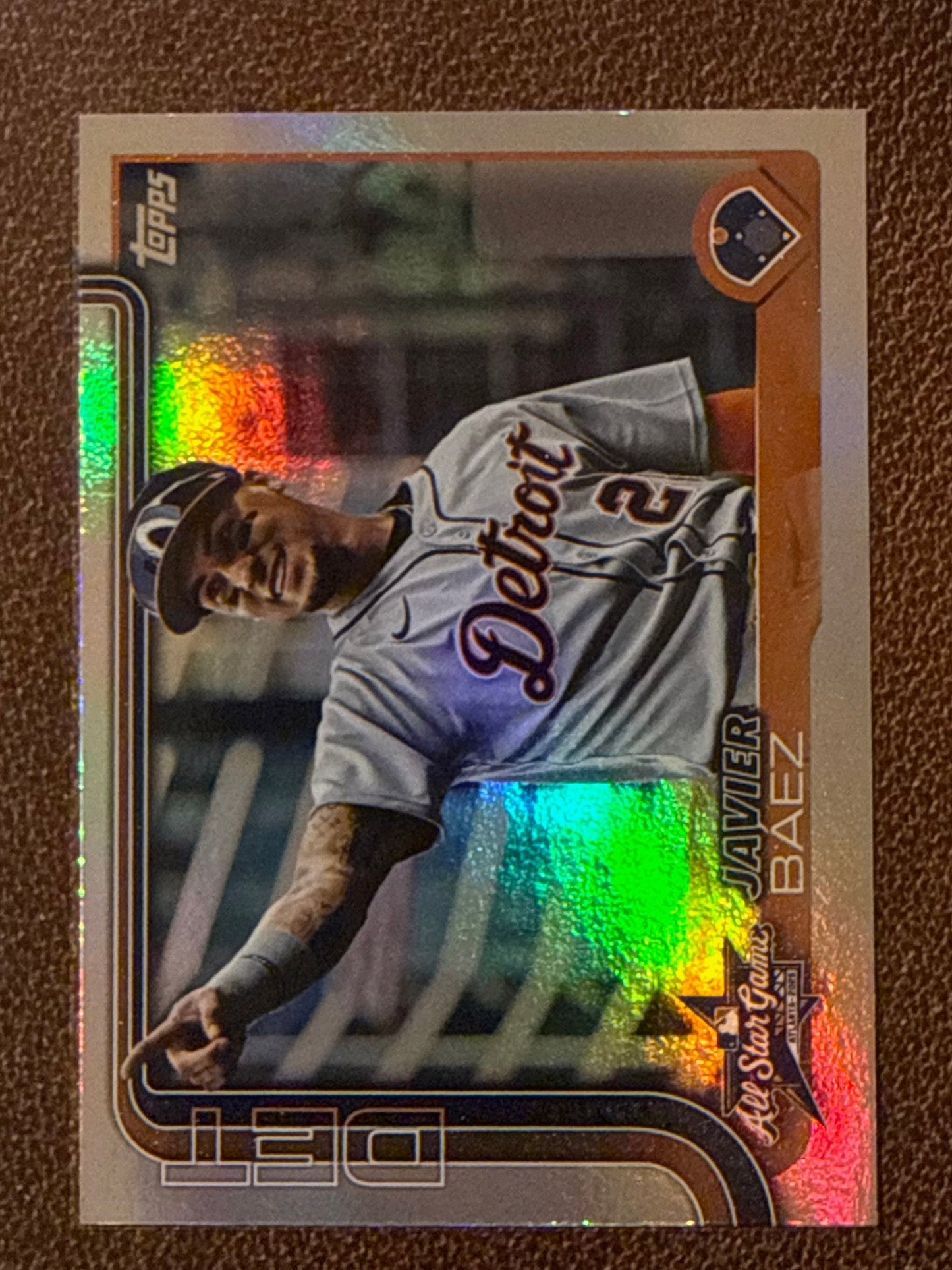 Javier Baez - 2025 Topps Update - All Star Game Insert - Tigers