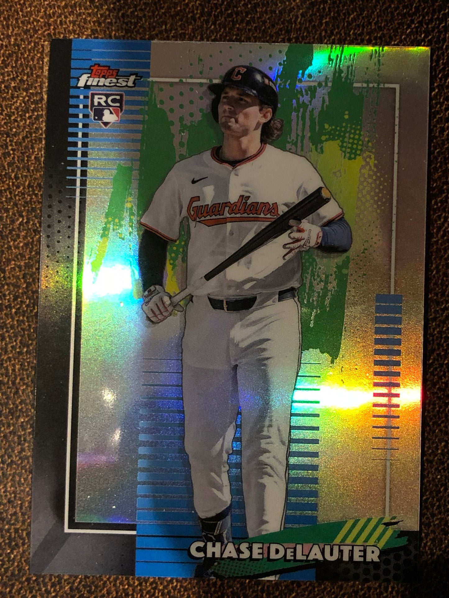 Chase DeLauter - 2026 Topps Finest - Common Refractor - Guardians