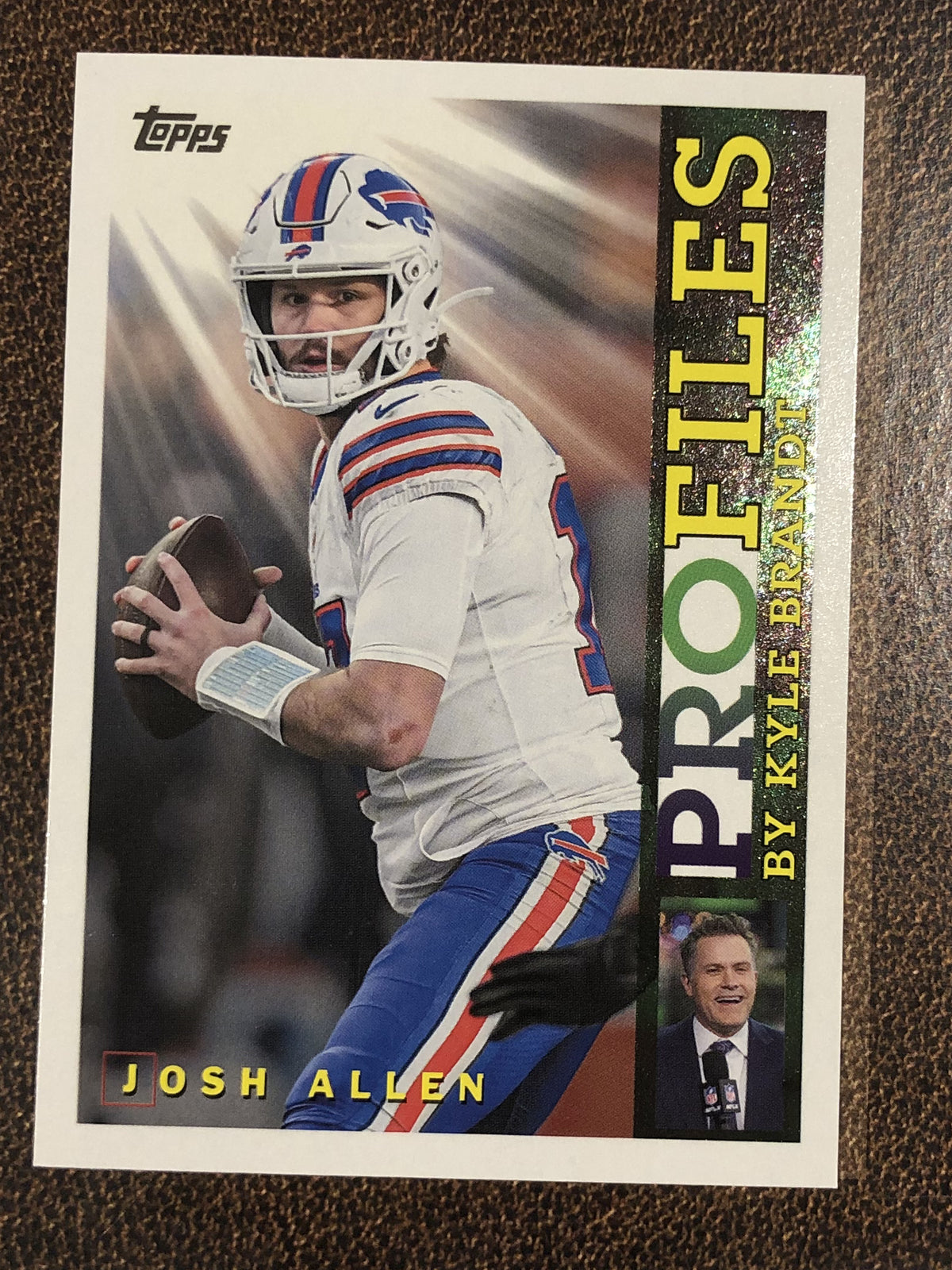 Josh Allen - 2026 Topps Flagship - Profiles Insert - Bills