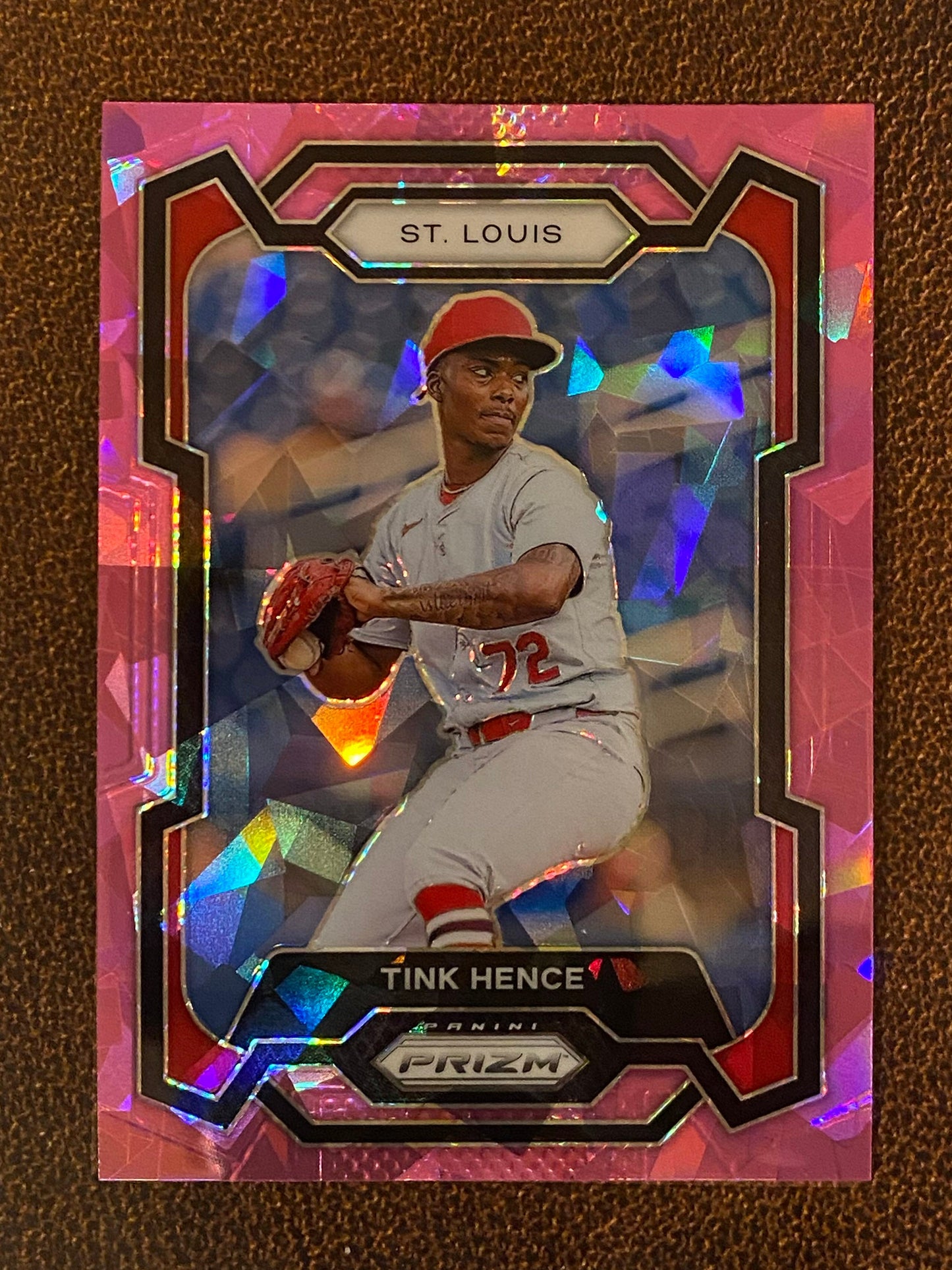 Tink Hence - 2024 Panini Prizm - Pink Ice Mega - Cardinals