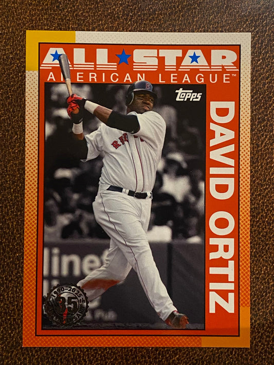 David Ortiz - 2025 Topps Series 2 - 1990 All Star Insert - Red Sox