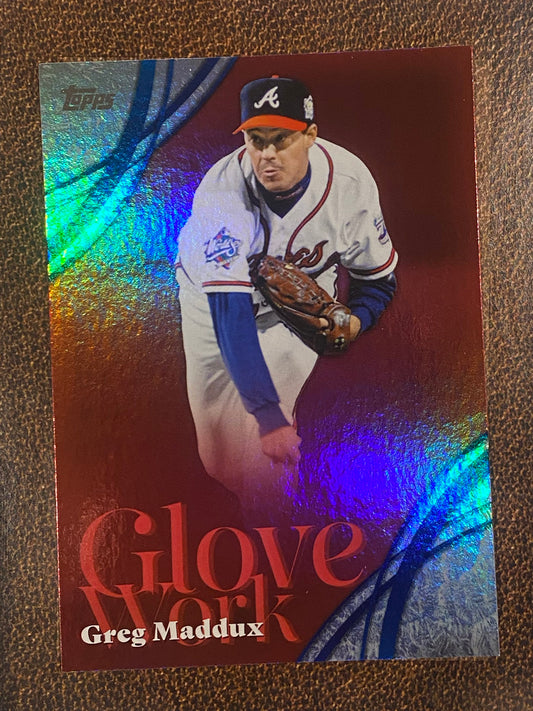 Greg Maddux - 2026 Topps Series 2 - Glove Work - Cubs