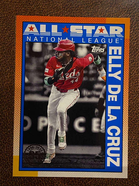 Elly De La Cruz - 2025 Topps Series 2 - 1990 All Star Insert - Reds