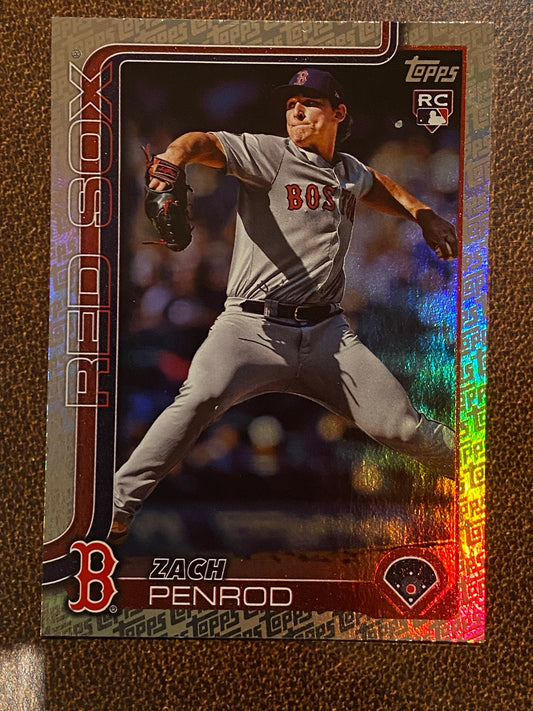Zach Penrod - 2025 Topps Series 2 - Fanatics Exclusive Topps Foil Border - Red Sox