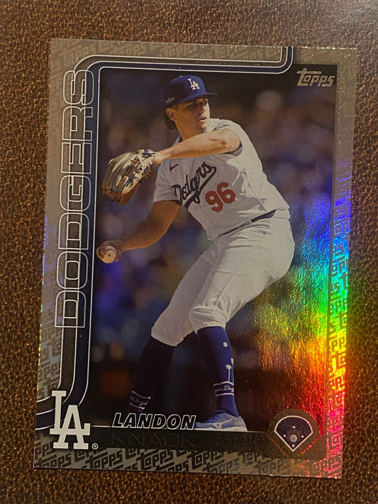 Landon Knack - 2025 Topps Series 2 - Fanatics Exclusive Topps Foil Border - Dodgers