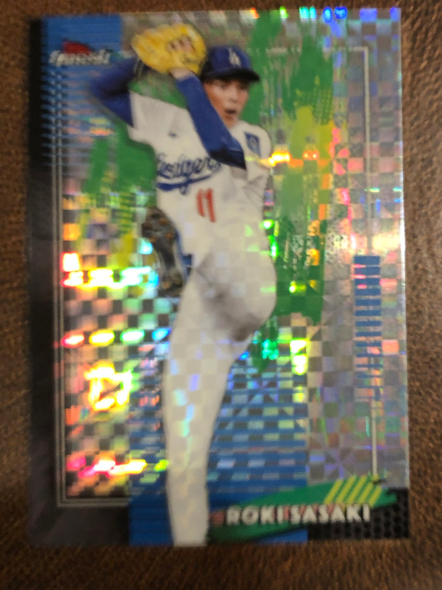 Roki Sasaki - 2026 Topps Finest - Common Xfractor - Dodgers