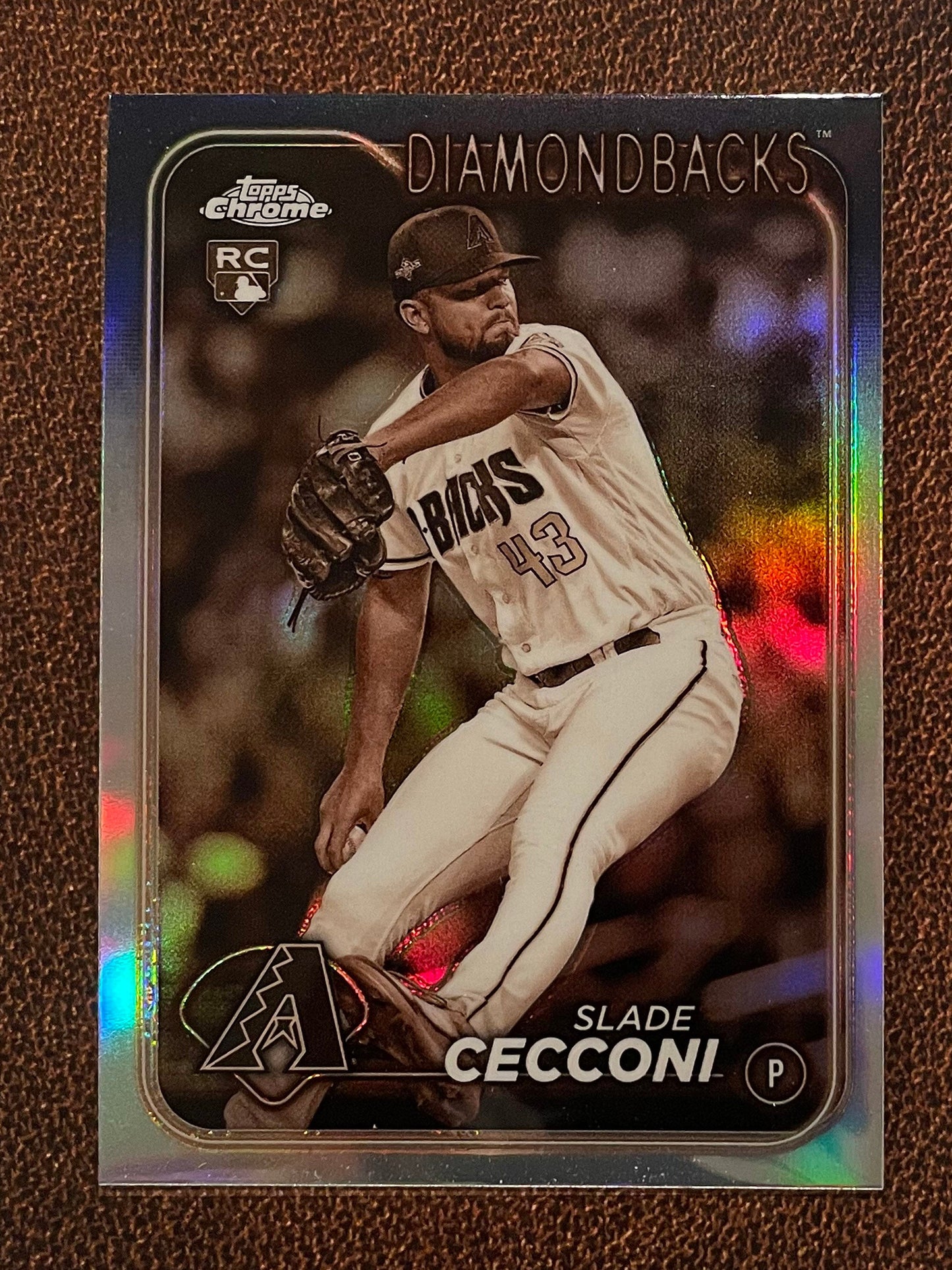 Slade Cecconi - 2024 Topps Chrome - Sepia Refractor - Diamondbacks