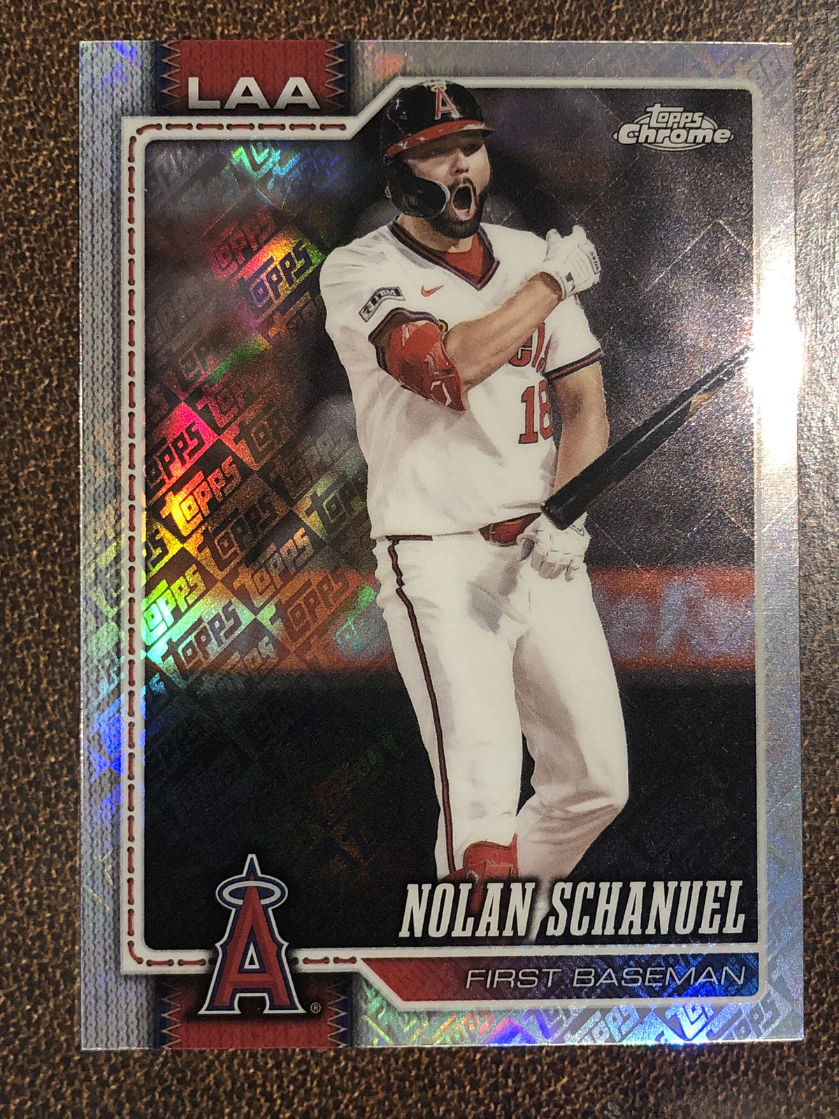 Nolan Schanuel - 2026 Topps Chrome - Fanatics Topps Foil - Angels