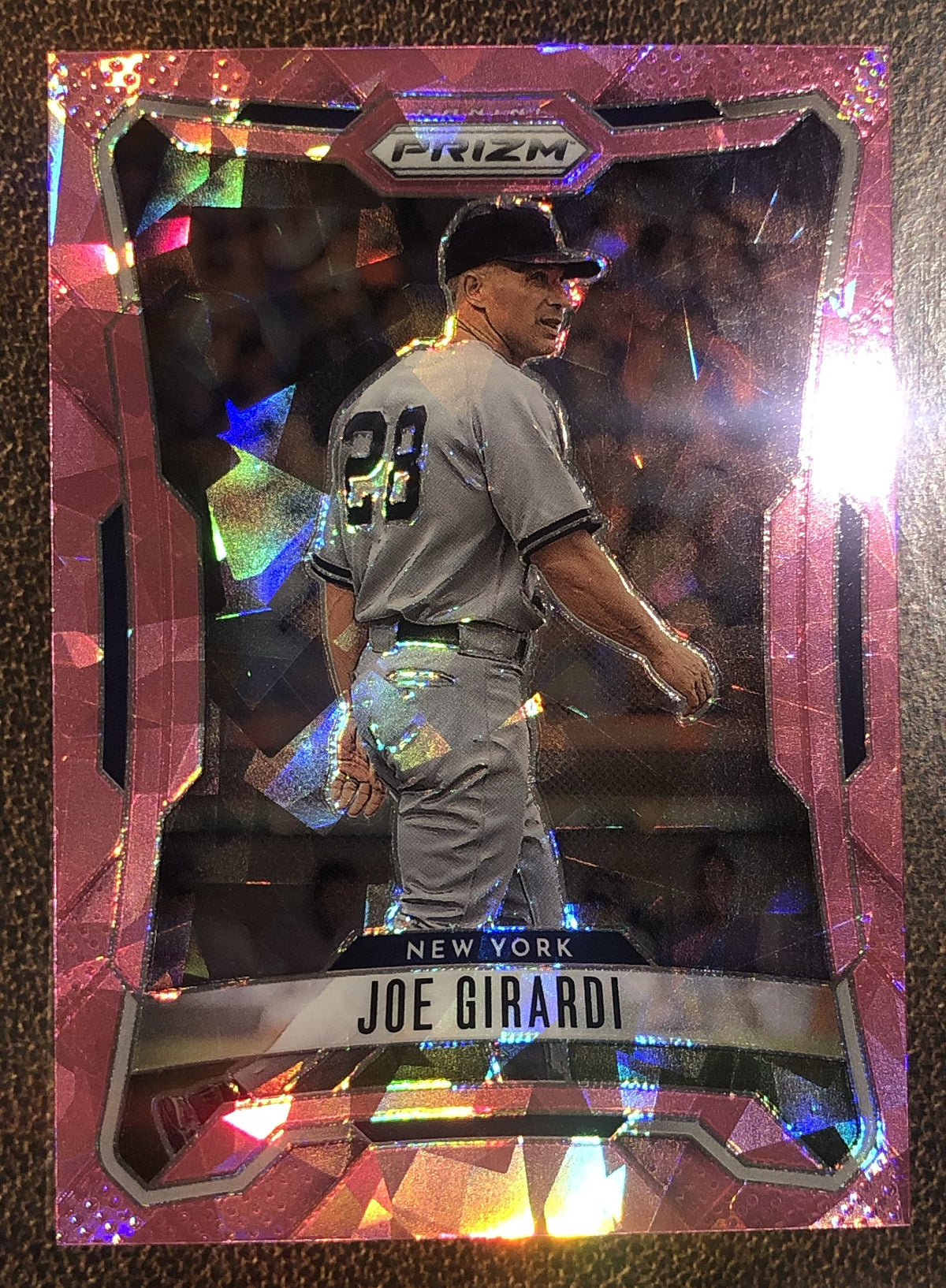 Joe Girardi - 2026 Panini Prizm - Pink Ice - Yankees
