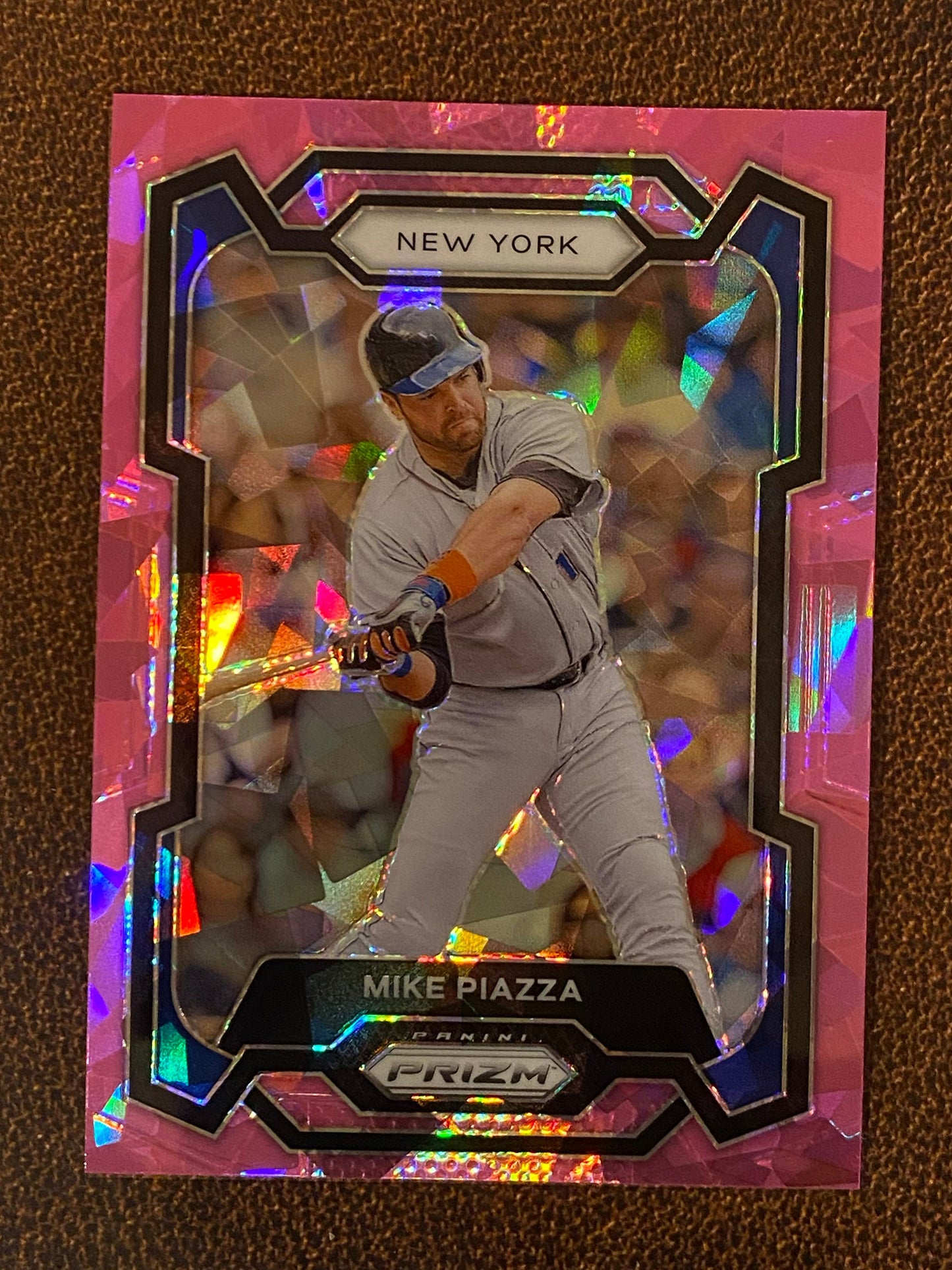 Mike Piazza - 2024 Panini Prizm - Pink Ice Mega - Mets