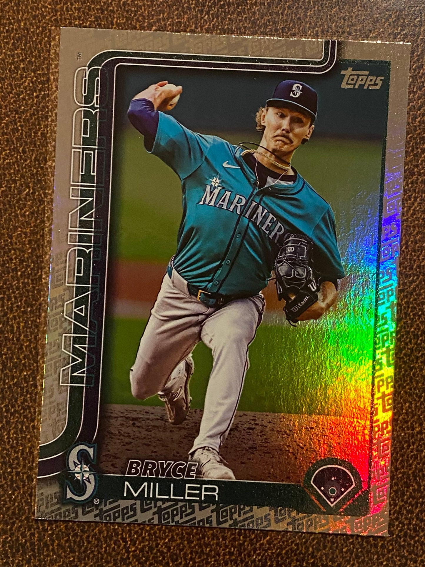 Bryce Miller - 2025 Topps Series 2 - Fanatics Exclusive Topps Foil Border - Mariners