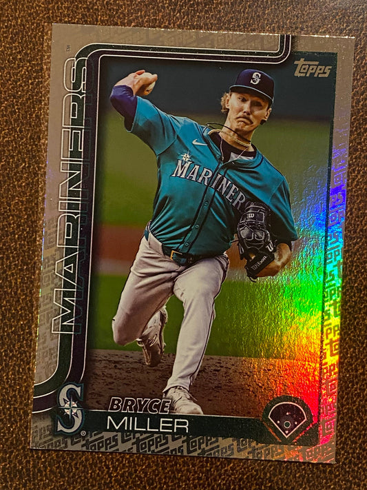 Bryce Miller - 2025 Topps Series 2 - Fanatics Exclusive Topps Foil Border - Mariners