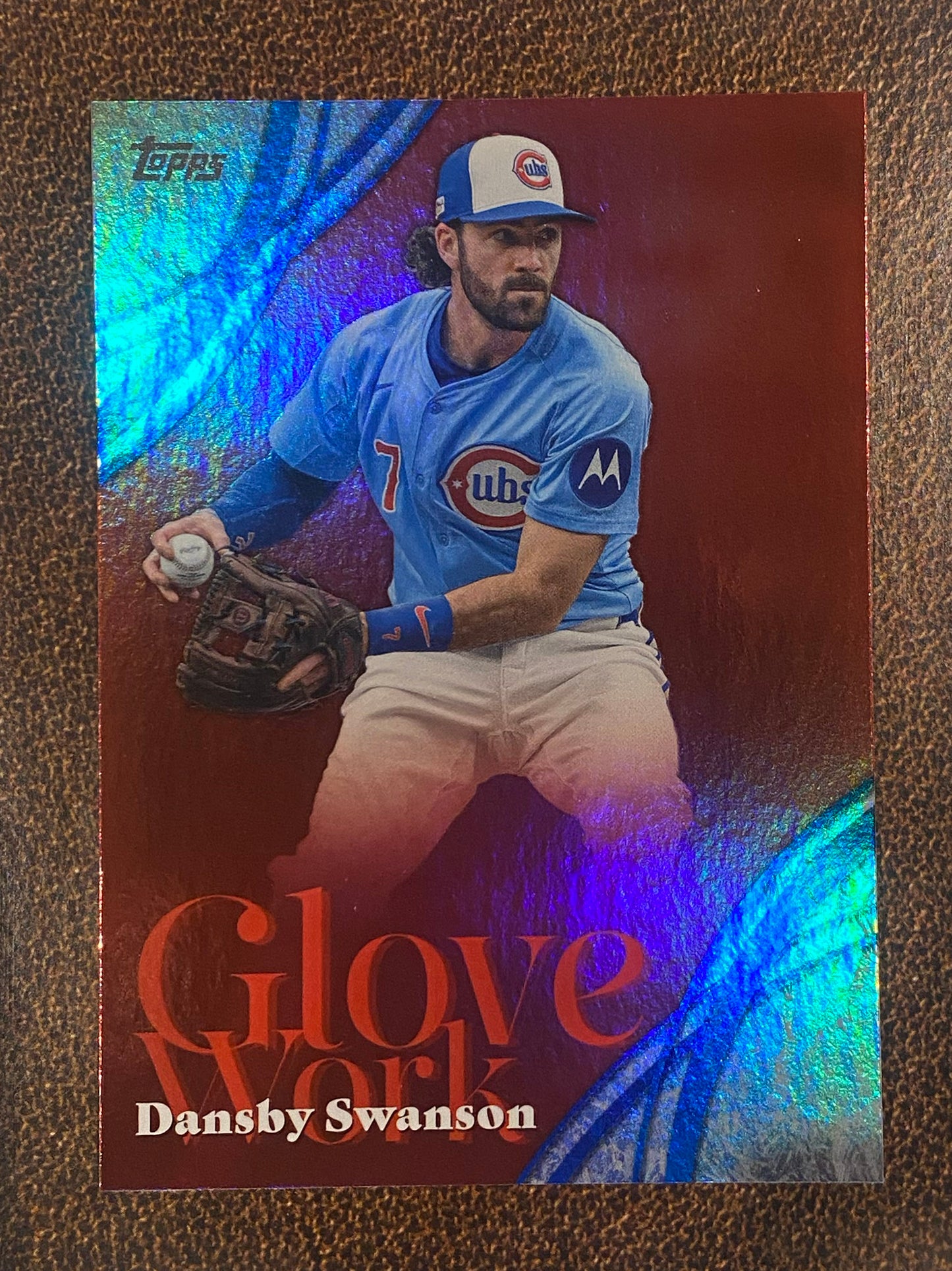 Dansby Swanson - 2026 Topps Series 2 - Glove Work - Cubs