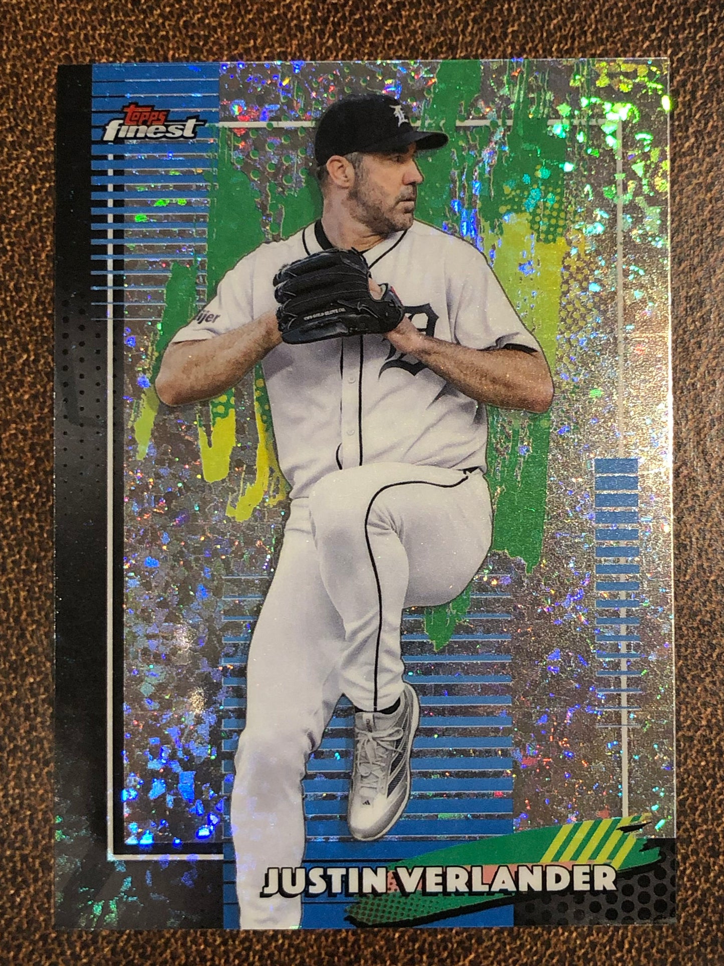 Justin Verlander - 2026 Topps Finest - Common Mini Diamond - Tigers