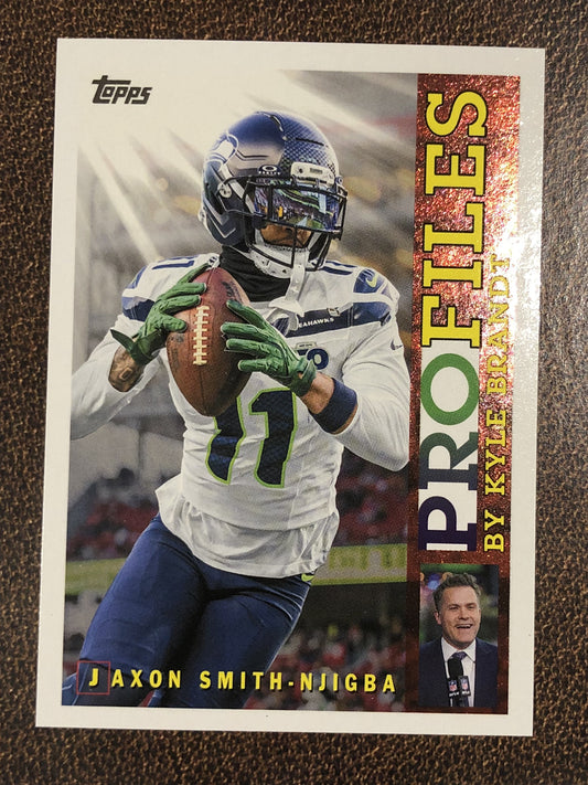 Jaxon Smith Njigba - 2026 Topps Flagship - Profiles Insert - Seahawks