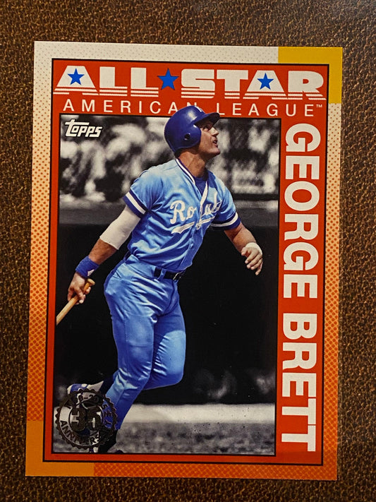 George Brett - 2025 Topps Series 2 - 1990 All Star Insert - Royals