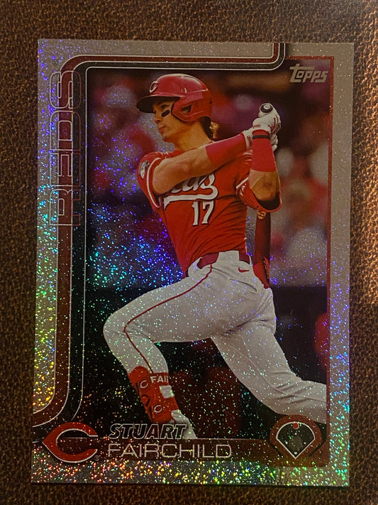 Stuart Fairchild - 2025 Topps Series 2 - Sandglitter - Reds