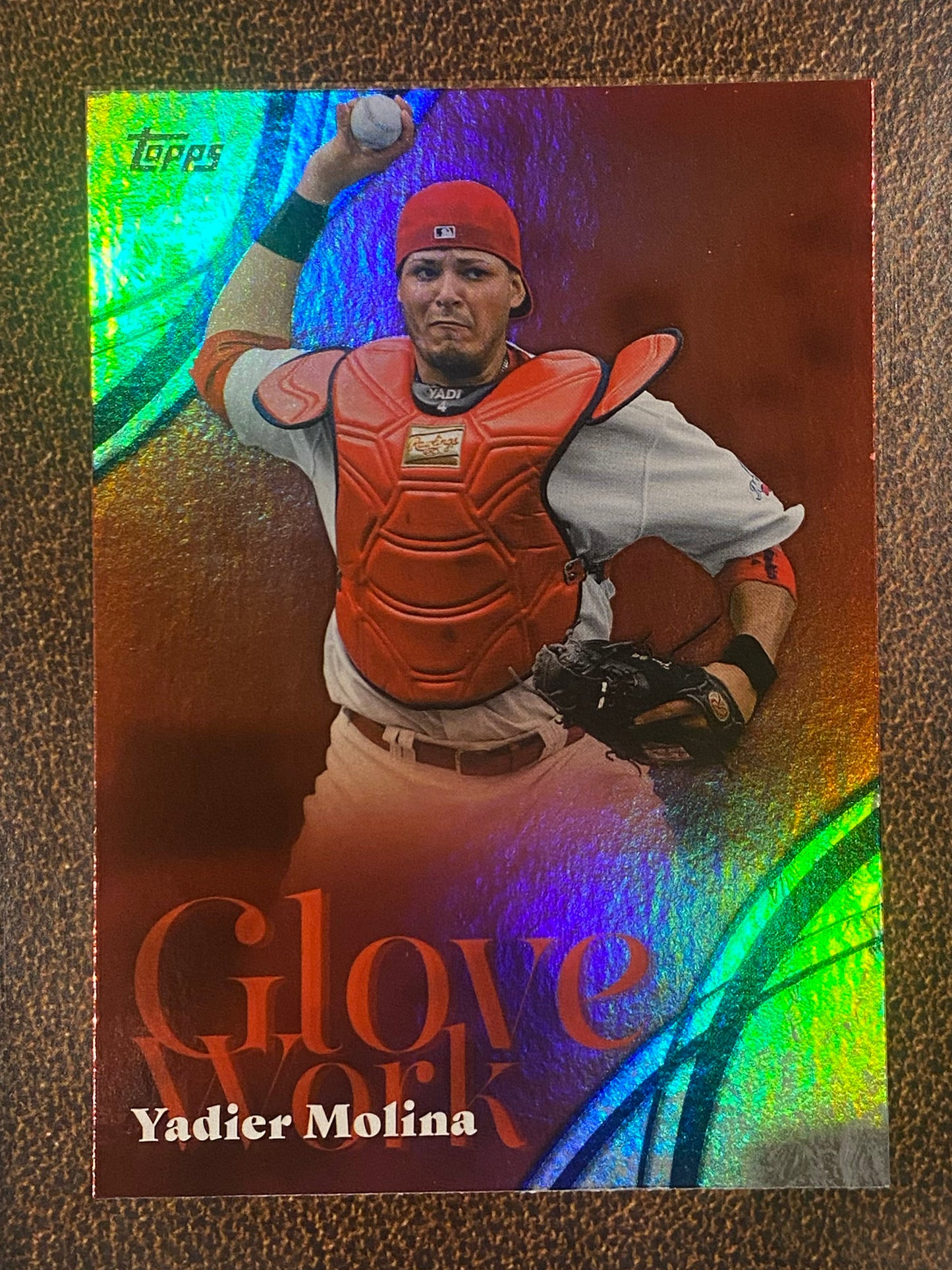 Yadier Molina - 2026 Topps Series 2 - Glove Work - Cardinals