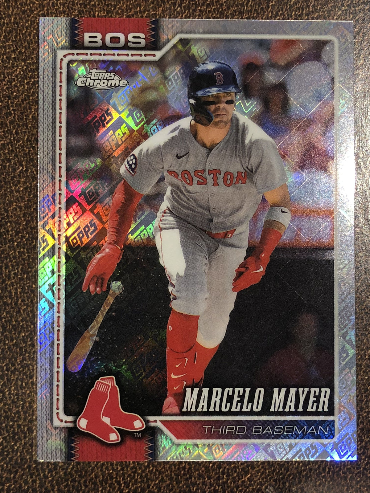 Marcelo Mayer - 2026 Topps Chrome - Fanatics Topps Foil - Red Sox