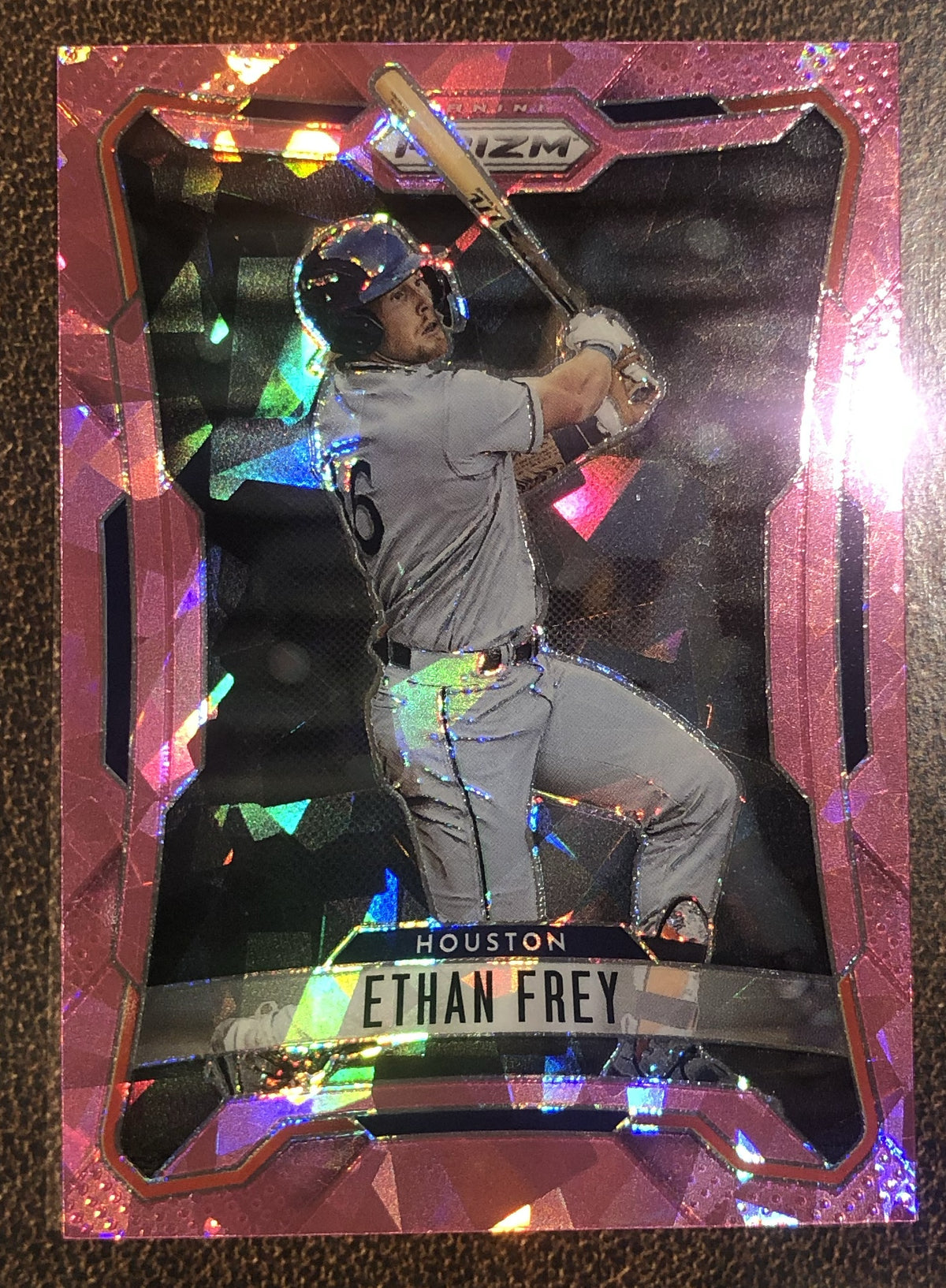 Ethan Frey - 2026 Panini Prizm - Pink Ice - Astros