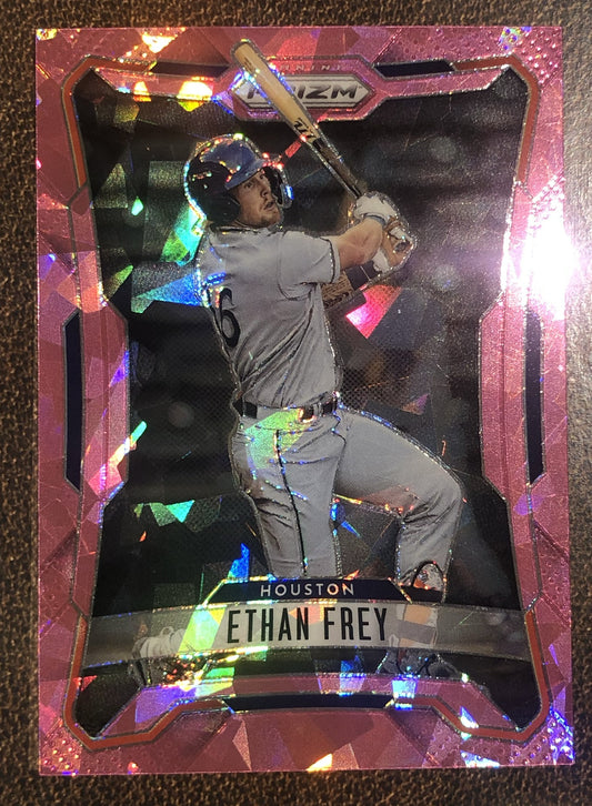 Ethan Frey - 2026 Panini Prizm - Pink Ice - Astros
