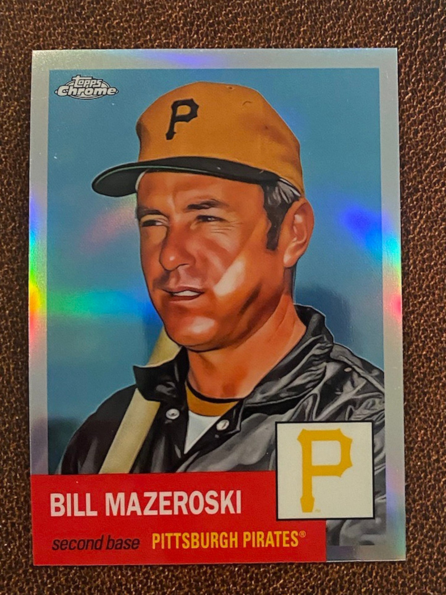 Bill Mazeroski - 2022 Topps Chrome Platinum Anniversary - Refractor - Pirates